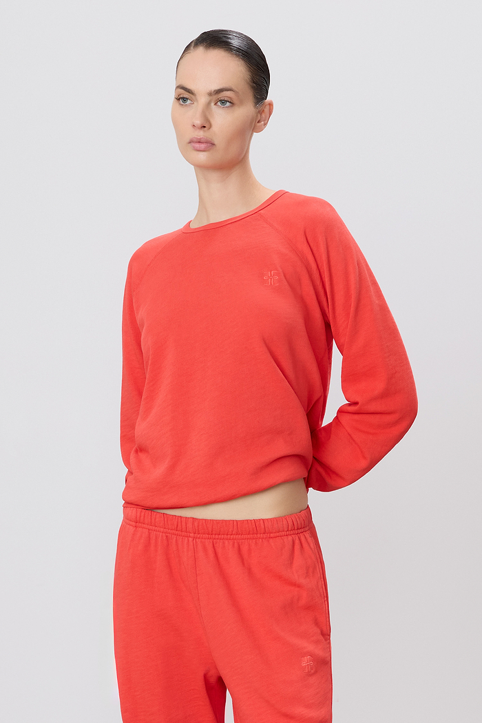 OVERSIZED RAGLAN SWEATSHIRT