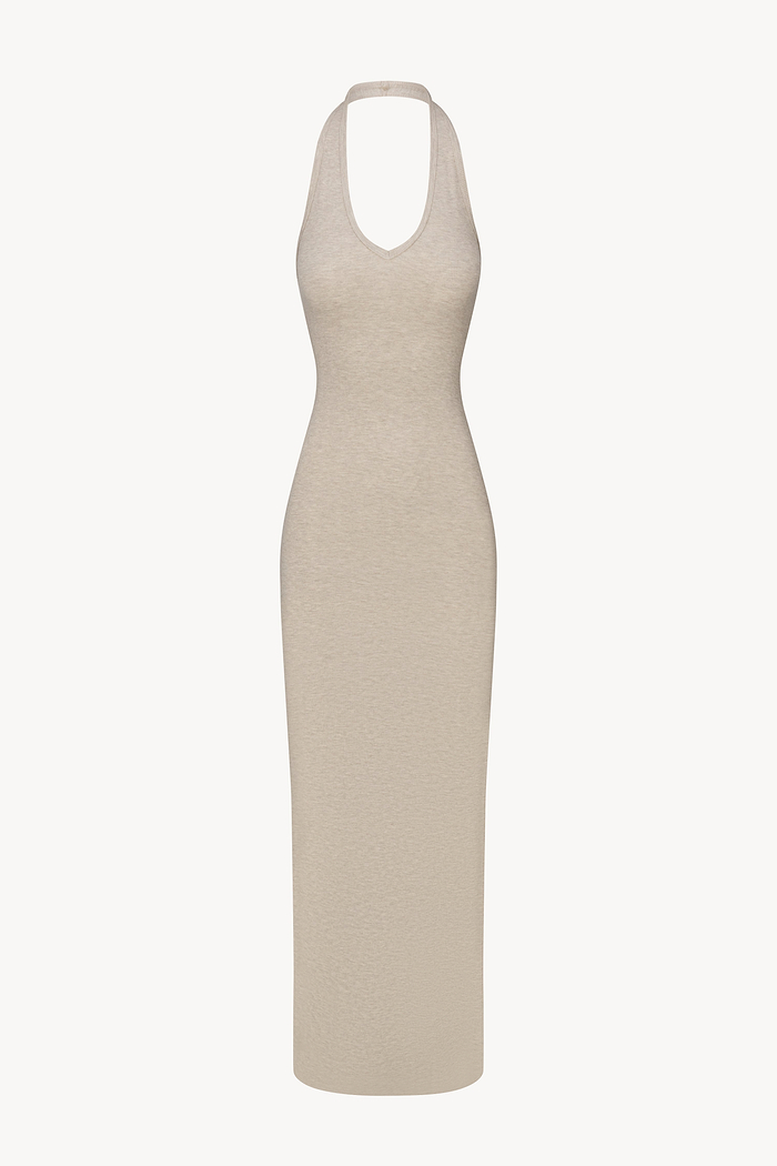 HALTER MAXI DRESS