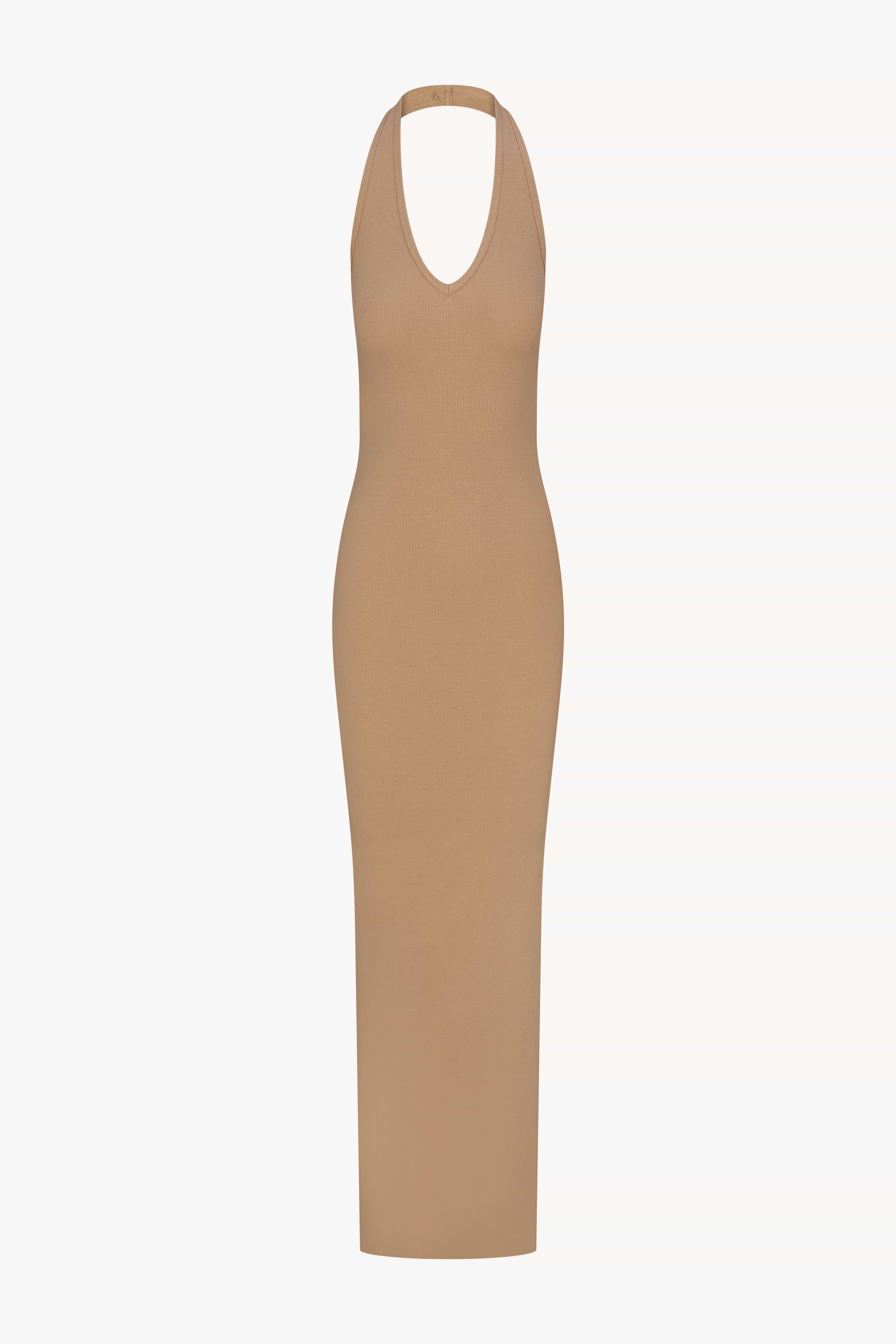 HALTER MAXI DRESS