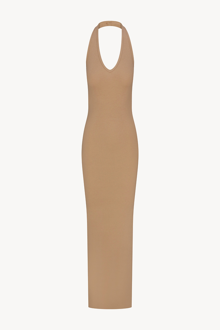 HALTER MAXI DRESS