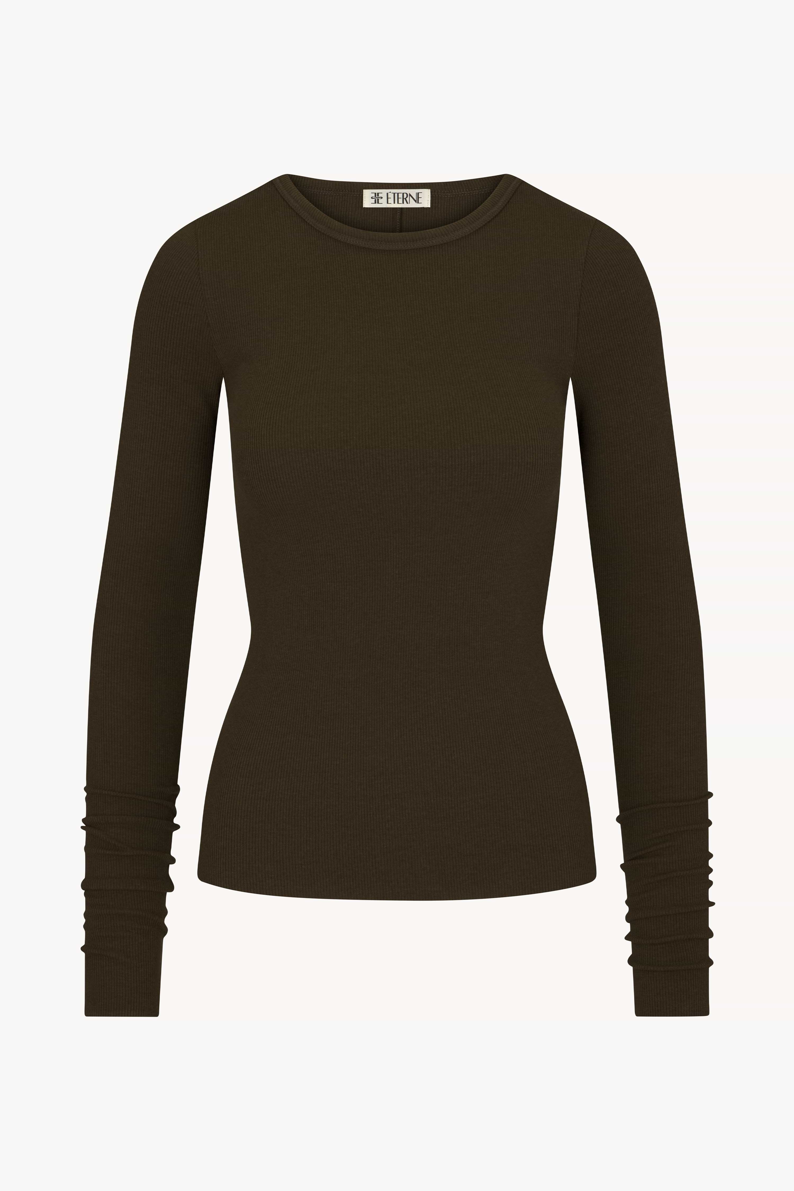 LONG SLEEVE FITTED TOP