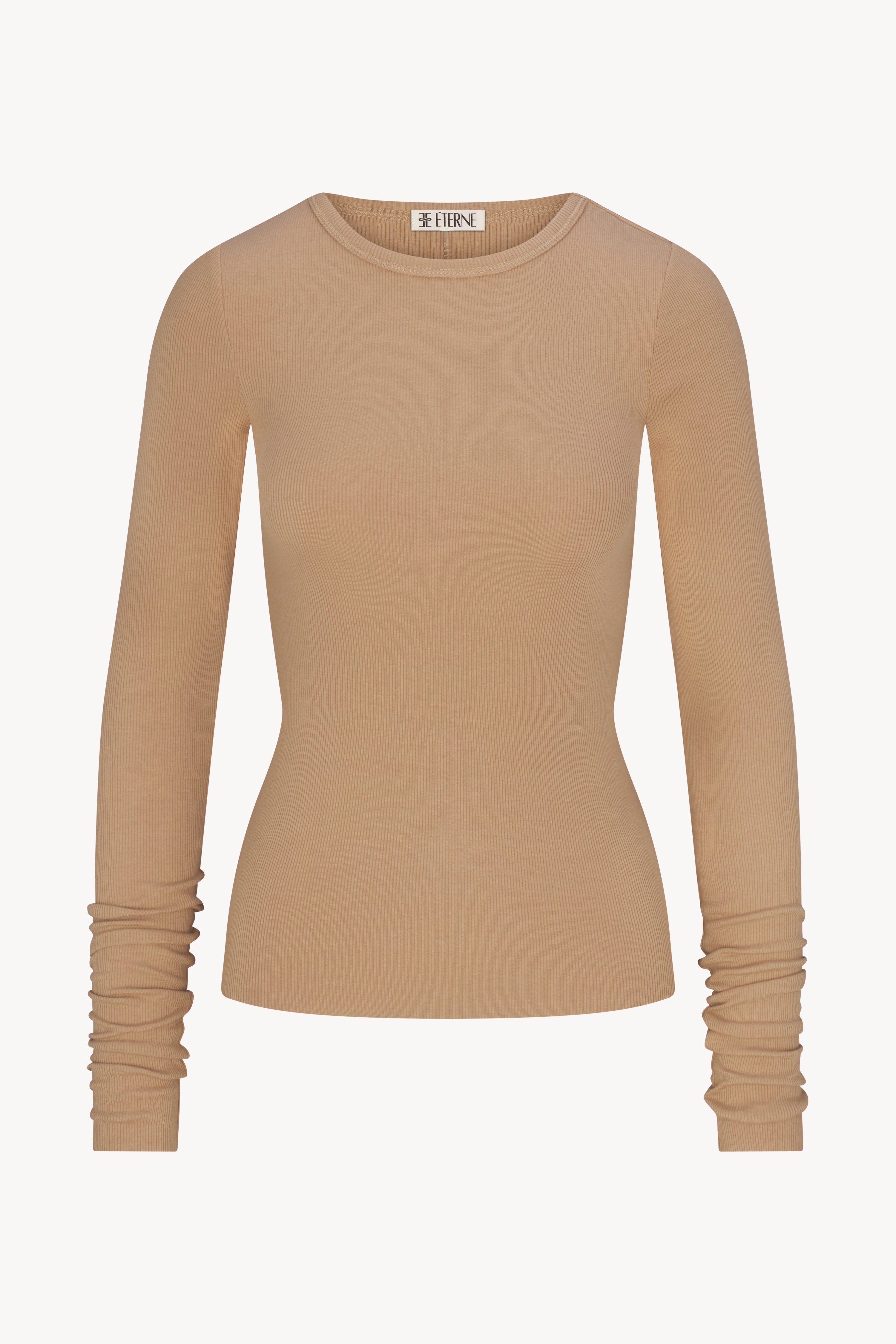 LONG SLEEVE FITTED TOP