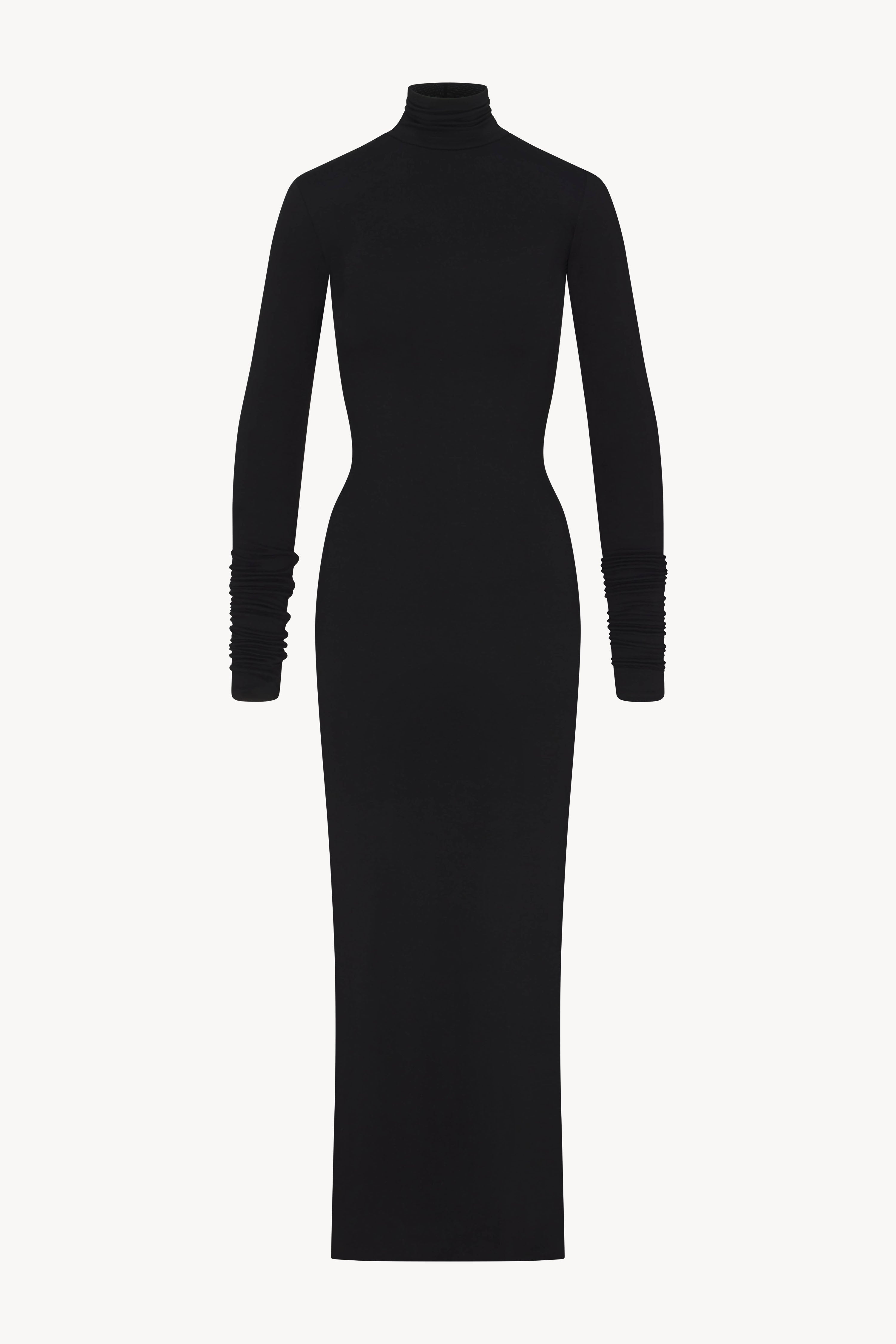 STELLA TURTLENECK MAXI DRESS