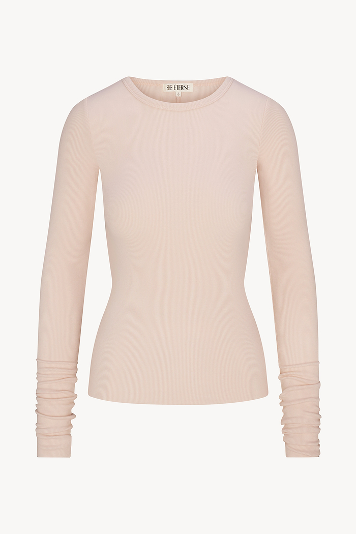 LONG SLEEVE FITTED TOP