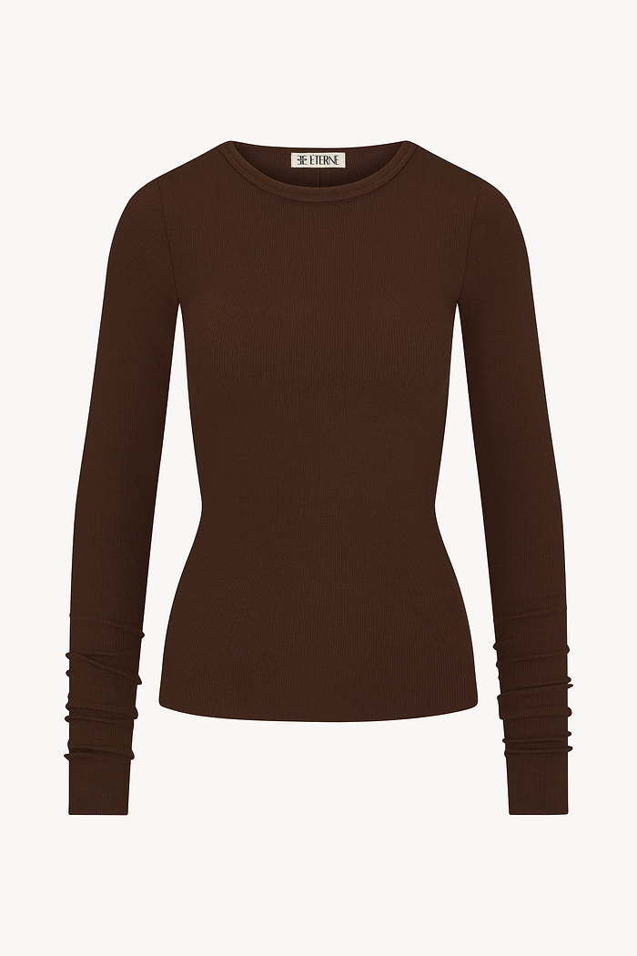 LONG SLEEVE FITTED TOP