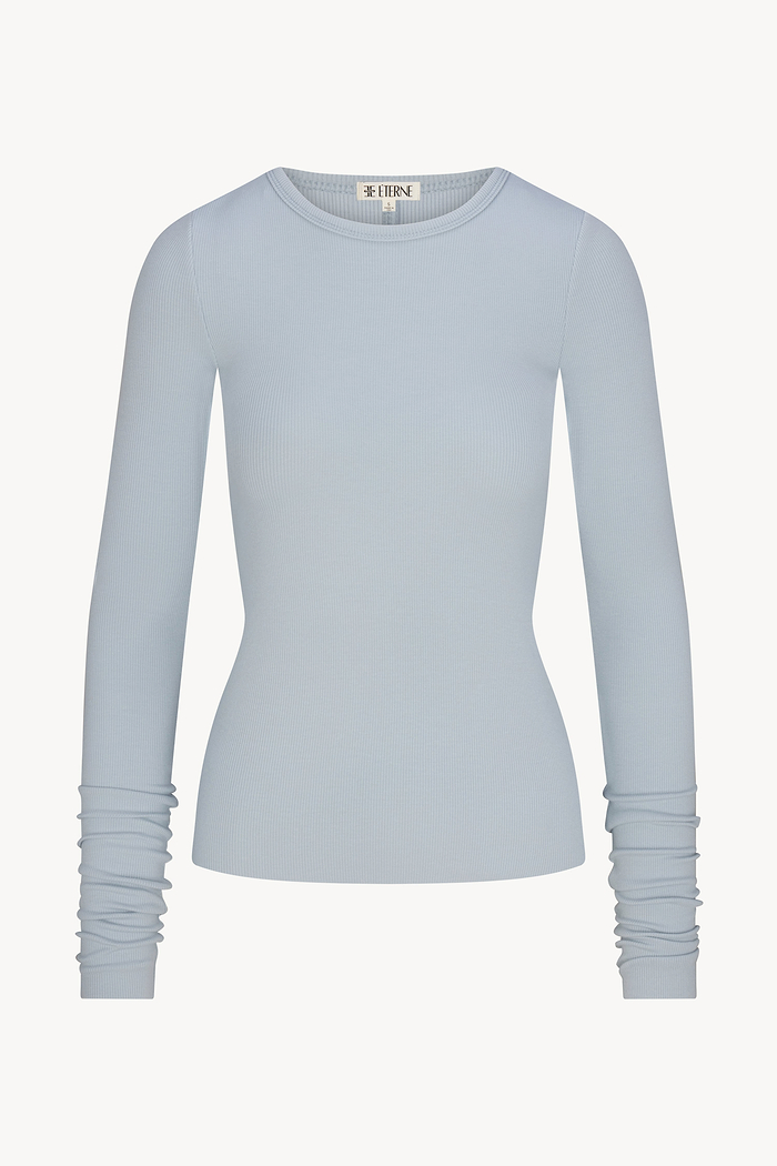 LONG SLEEVE FITTED TOP