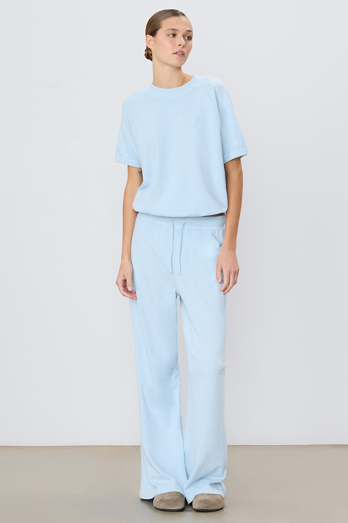 DRAWSTRING WIDE LEG SWEATPANT