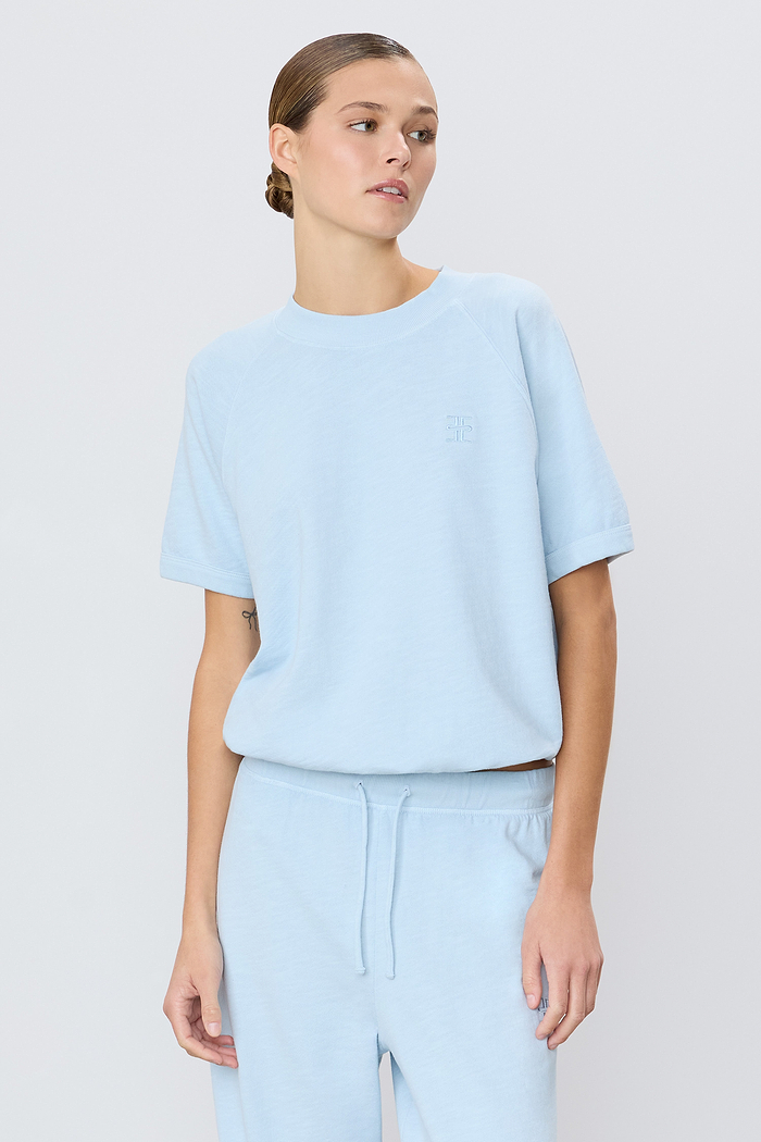 SHORT SLEEVE RAGLAN SWEATSHIRT