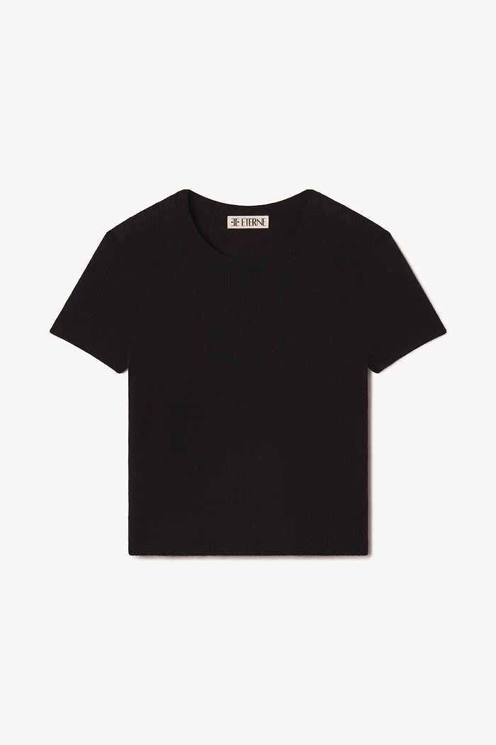 RIB STITCH BABY TEE