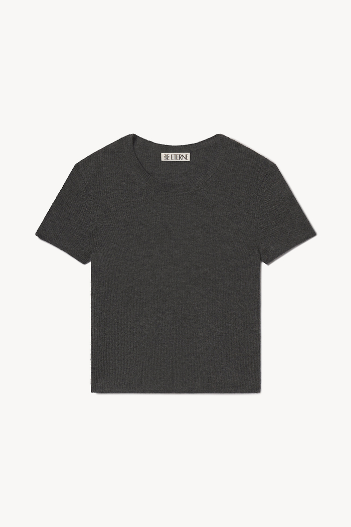 RIB STITCH BABY TEE