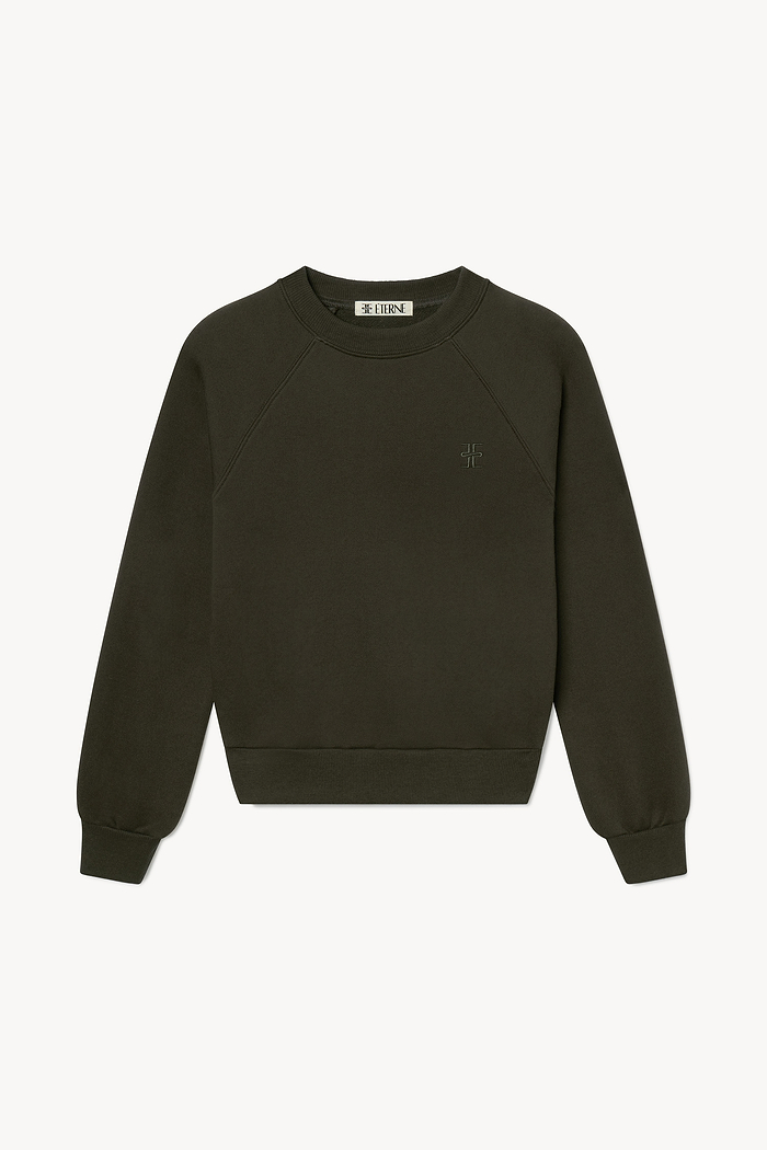 SHRUNKEN RAGLAN SWEATSHIRT