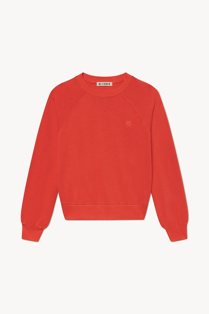 SHRUNKEN RAGLAN SWEATSHIRT