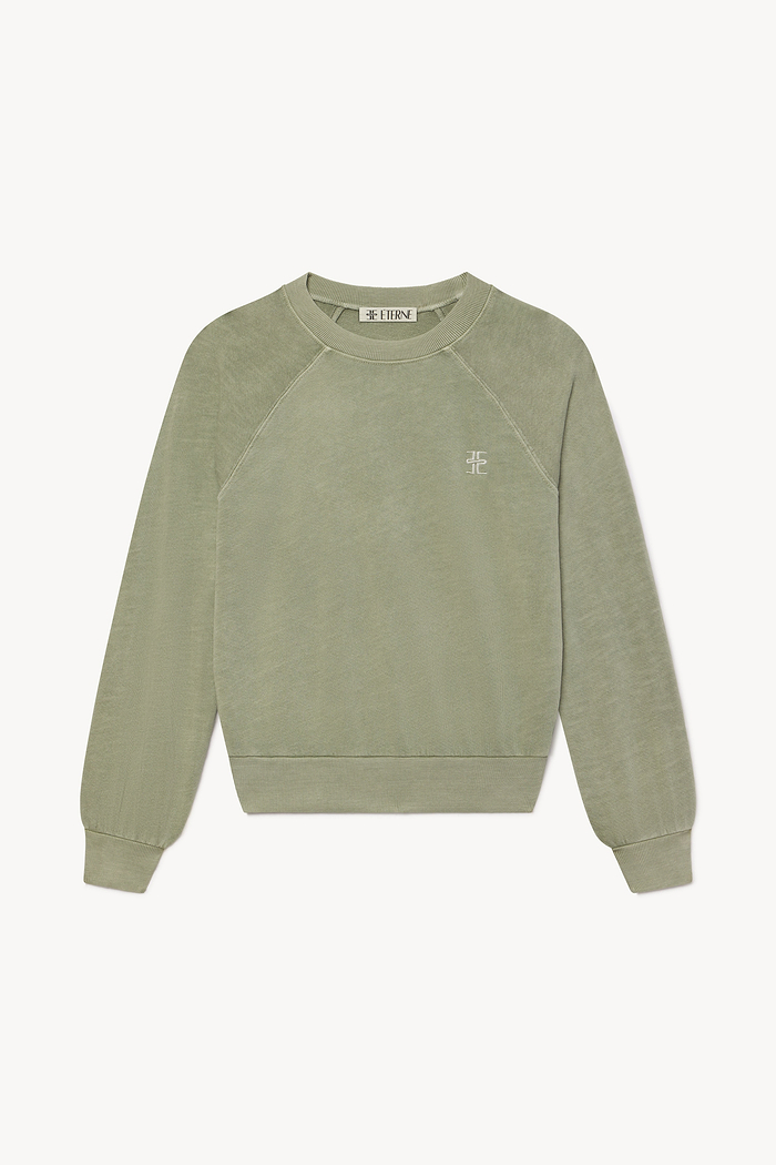 SHRUNKEN RAGLAN SWEATSHIRT