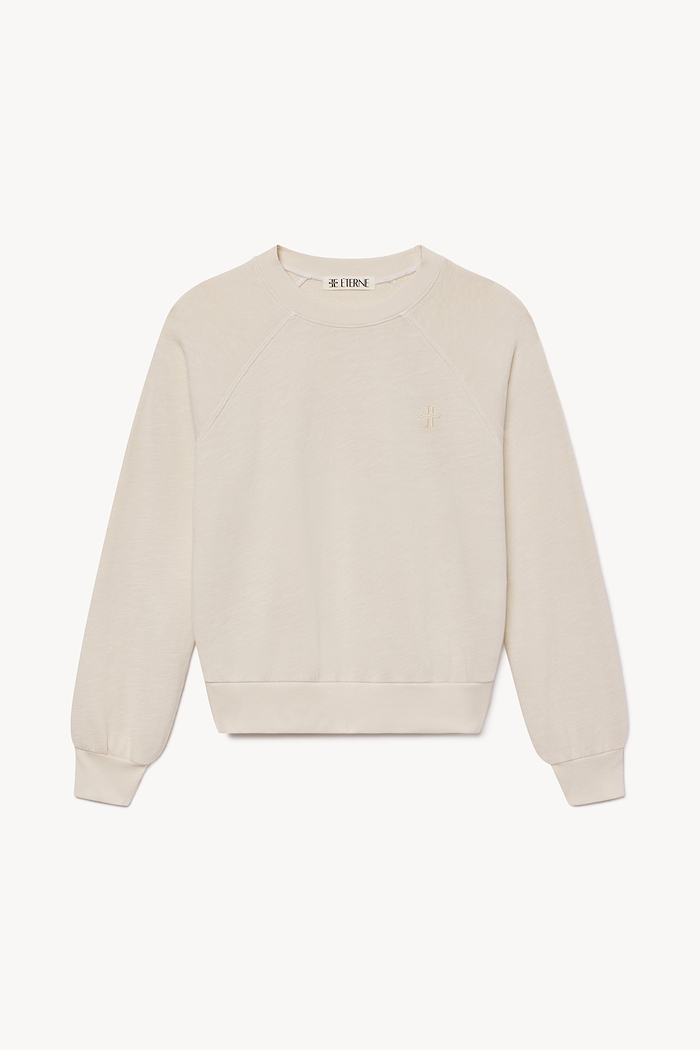 SHRUNKEN RAGLAN SWEATSHIRT
