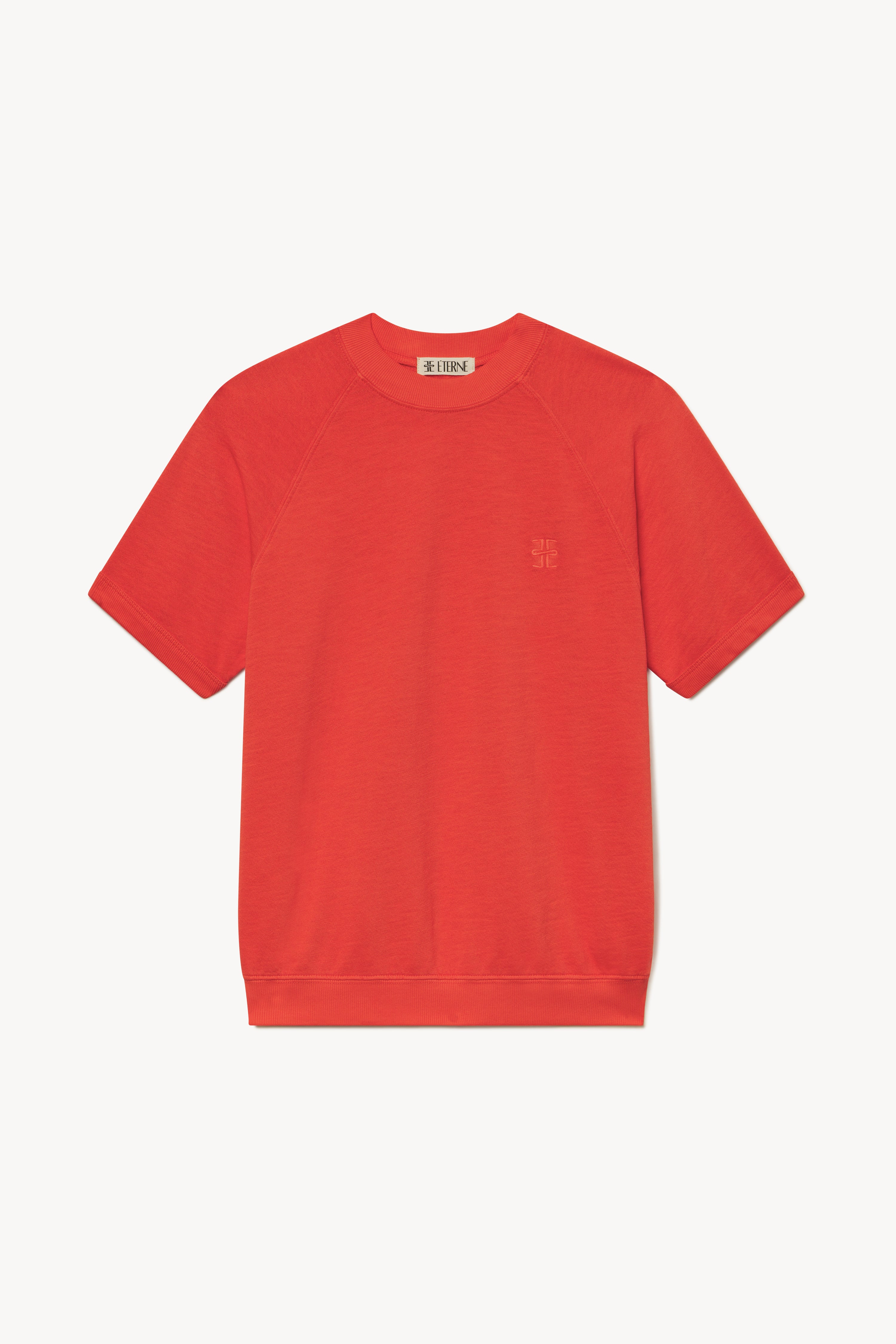 SHORT SLEEVE RAGLAN SWEATSHIRT