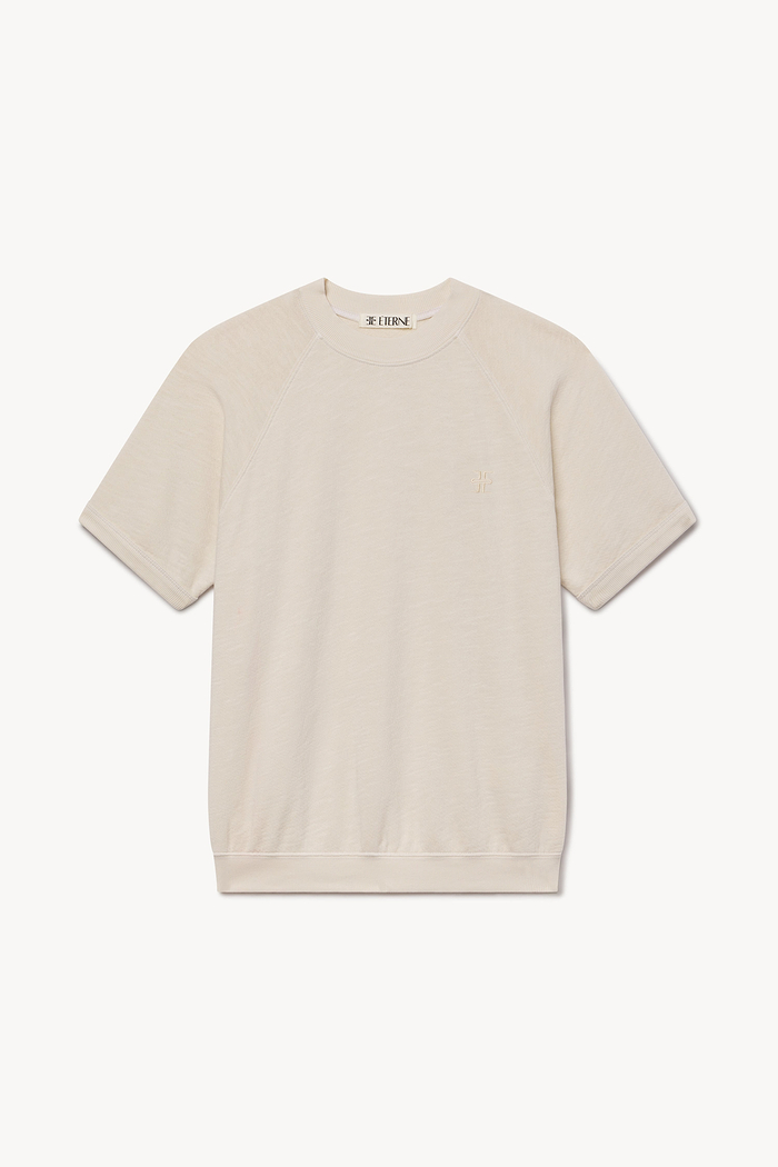 SHORT SLEEVE RAGLAN SWEATSHIRT