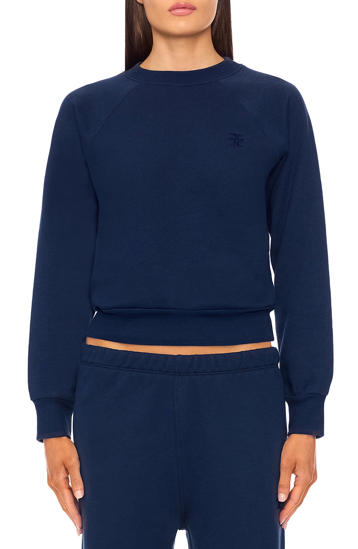 SHRUNKEN RAGLAN SWEATSHIRT