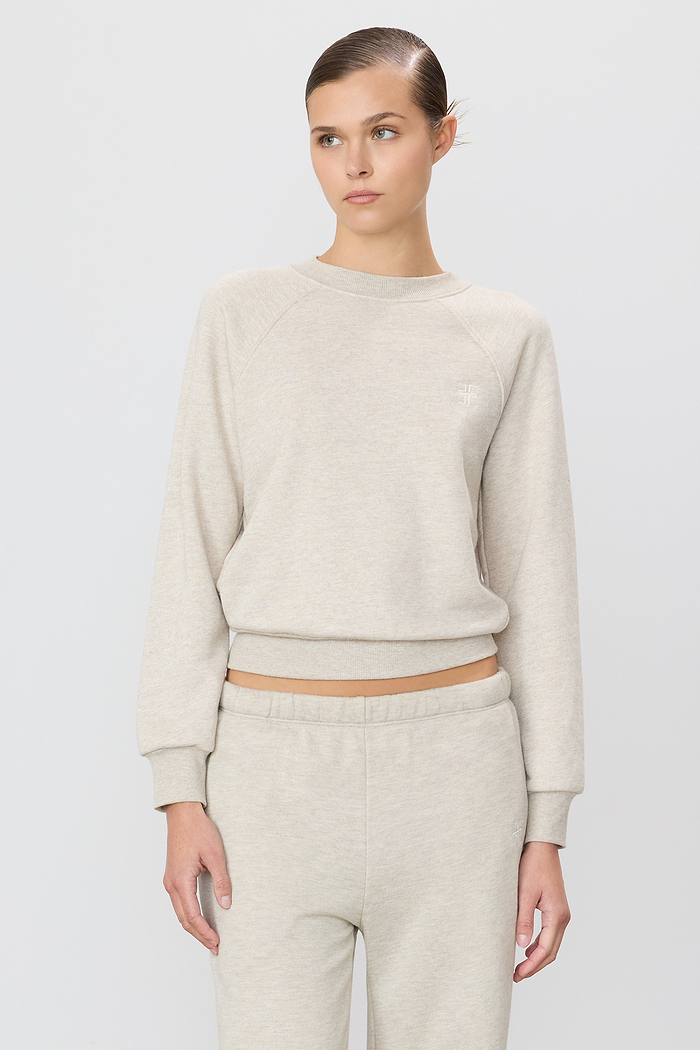 SHRUNKEN RAGLAN SWEATSHIRT