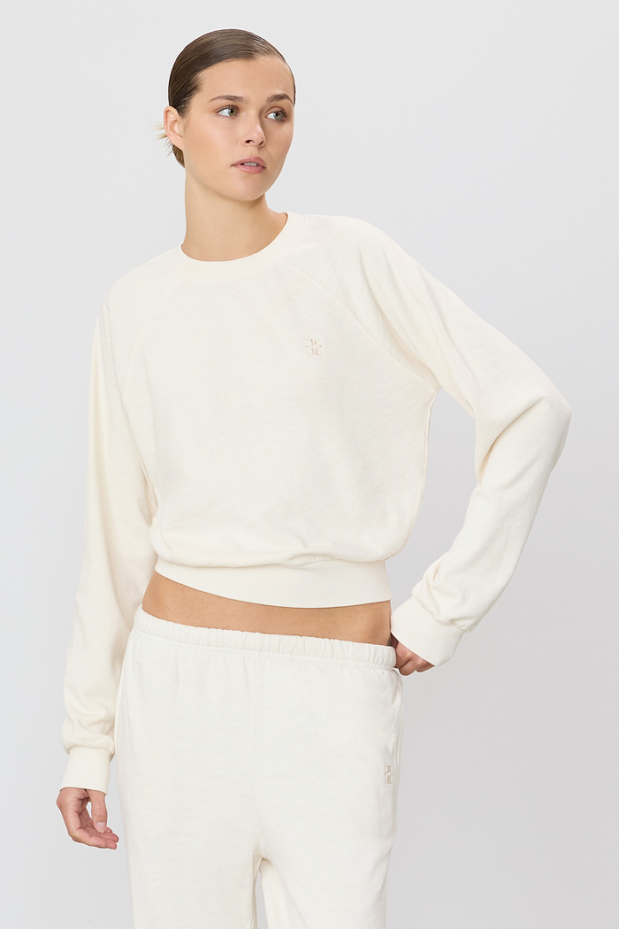 SHRUNKEN RAGLAN SWEATSHIRT