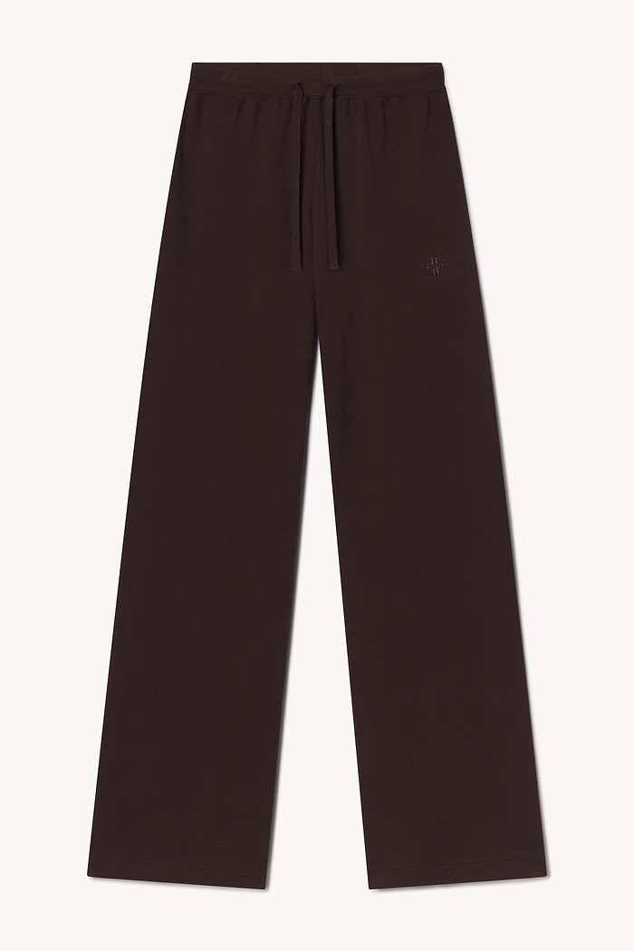 DRAWSTRING WIDE LEG SWEATPANT