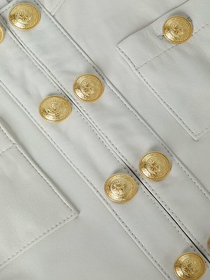 Jayde Leather Jacket jacket L'AGENCE