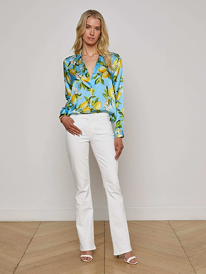 Tyler Silk Blouse blouse L'AGENCE