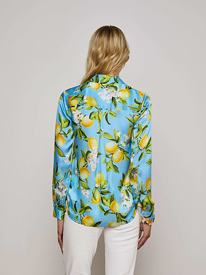 Tyler Silk Blouse blouse L'AGENCE