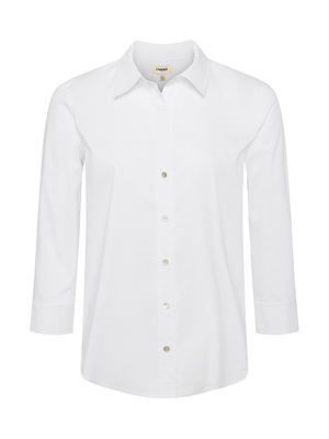 Daniella Cotton-Blend Blouse blouse L'AGENCE Sale