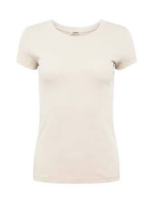Cory Cotton Scoopneck Tee tee shirt L'AGENCE   