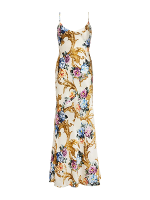 Serita Silk Gown dress L'AGENCE