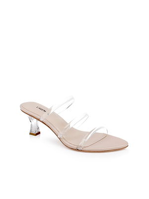 Ludovica Kitten-Heel Sandal