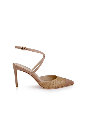 Moselle Raffia Pump