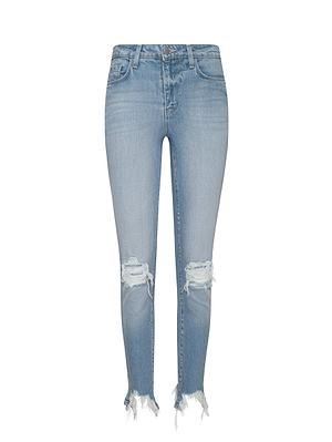 High Line Distressed Skinny Jean jean L'AGENCE