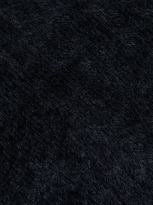 Close-up of the black, ultra-soft knit texture of the Guinevere Cropped Pullover by L'AGENCE, resembling a plush crewneck sweater.