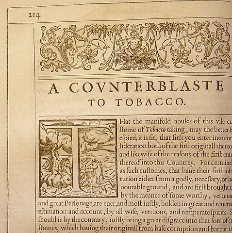 A counterblaste to Tobacco - page