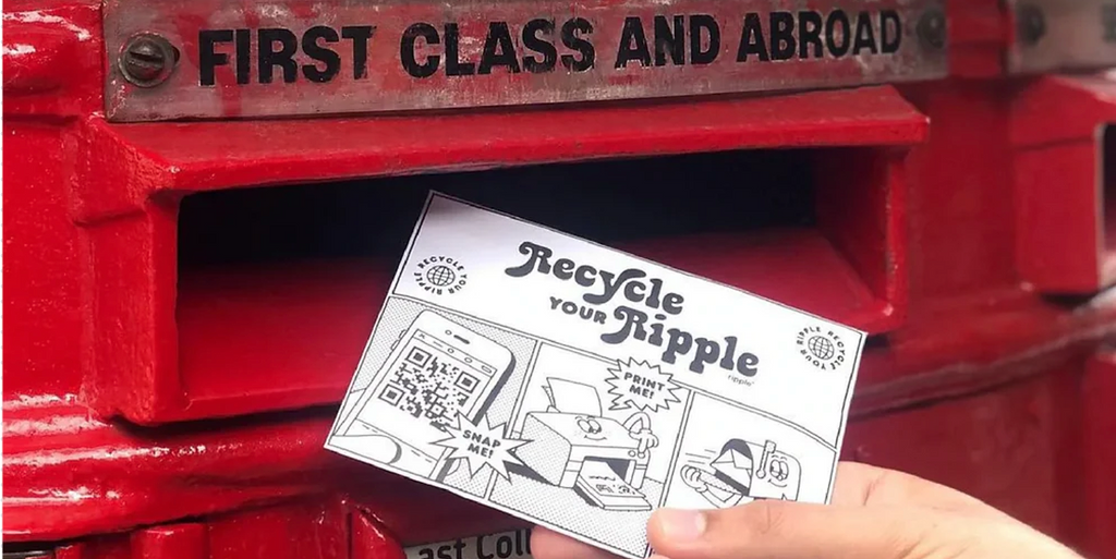 Recycle your ripple⁺: Sustainability Promise