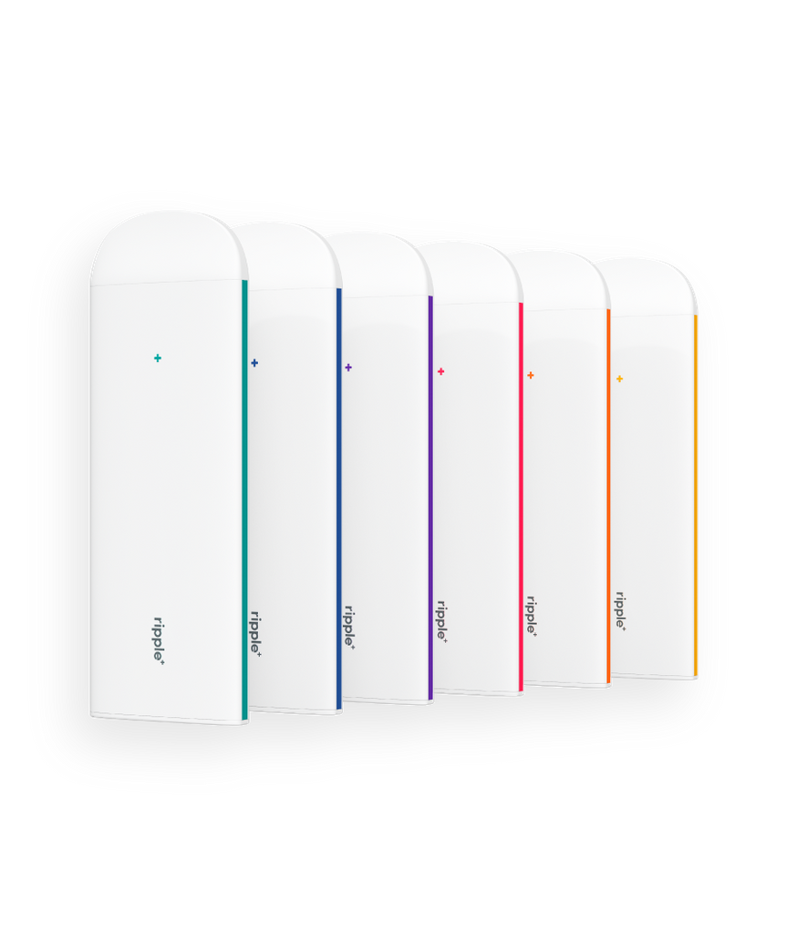 ripple⁺ aromatic diffusers - variety pack containing six aromas