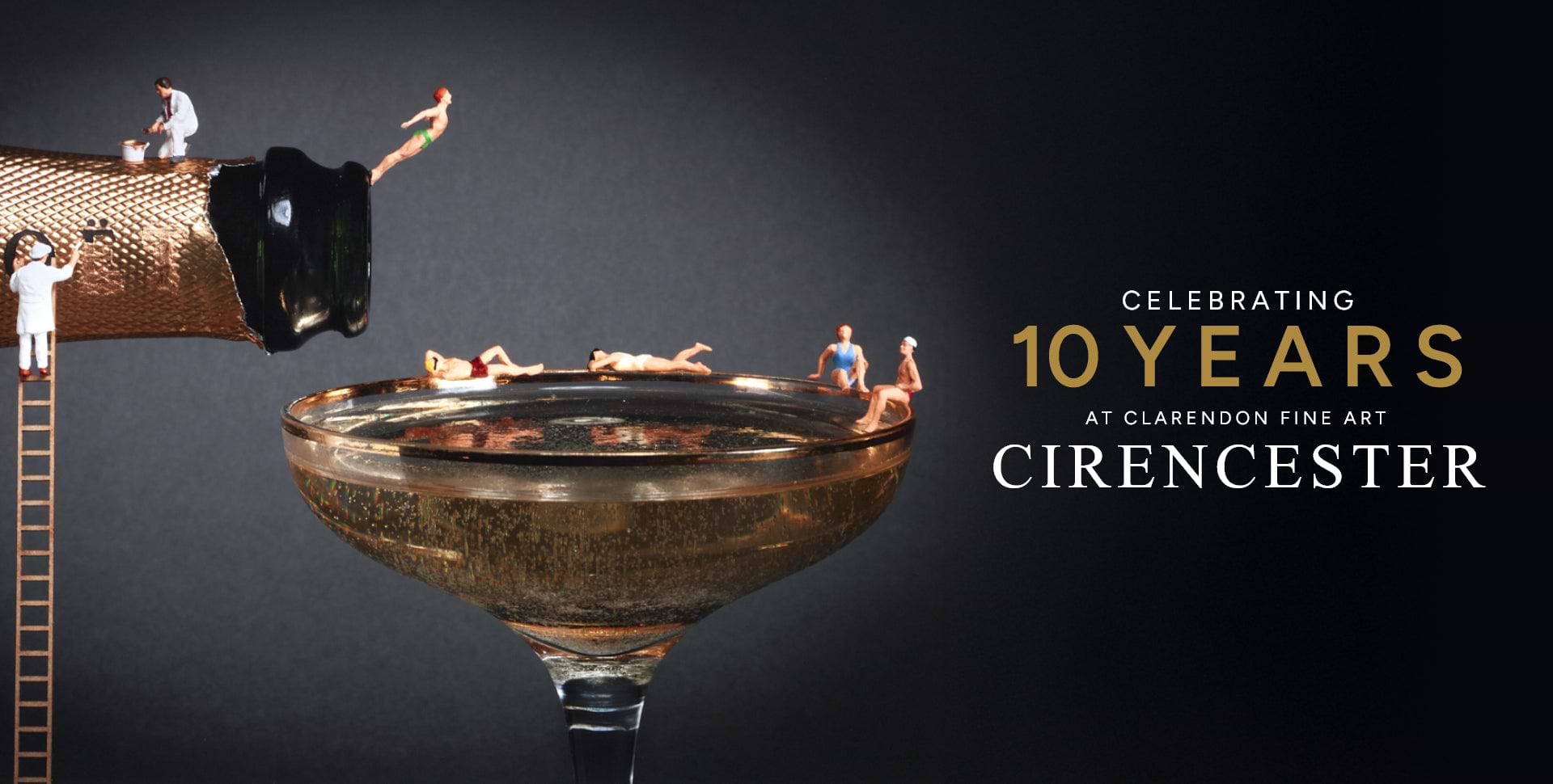 Celebrating 10 Years at Clarendon Fine Art Cirencester