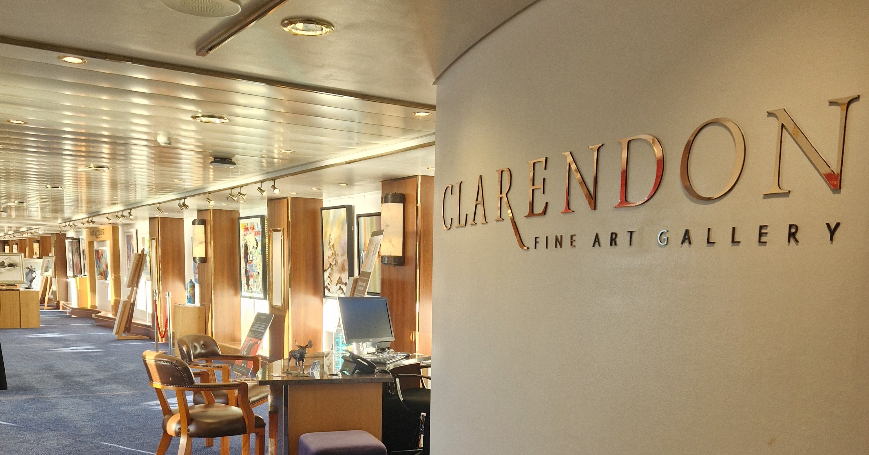 Clarendon Fine Art Queen Mary 2 Gallery