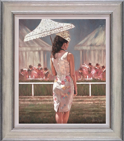 Lady With Sun Umbrella, Ascot