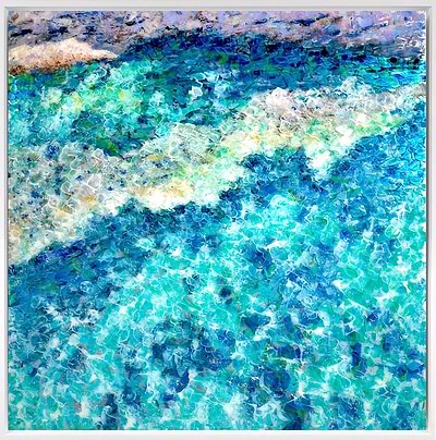 Shining Blueish Yellow Rocks