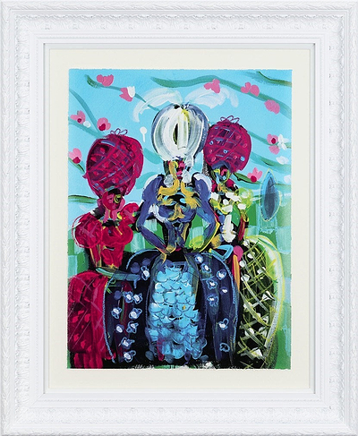 The Court of Versailles (Framed)