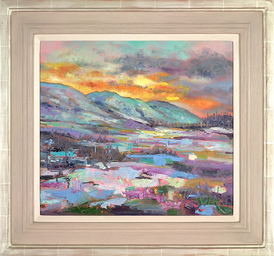 Winter Gloaming,Glen Lochy