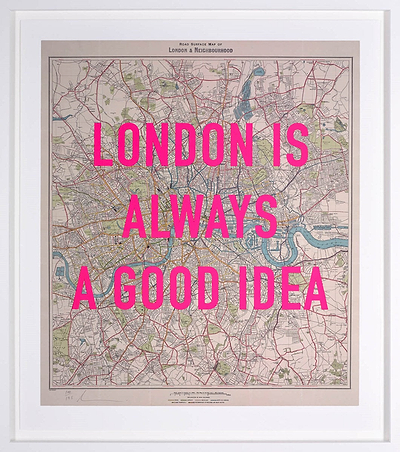 London is Always a Good Idea (Framed)