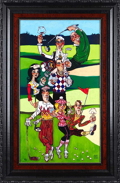 Golf Balls (Framed)