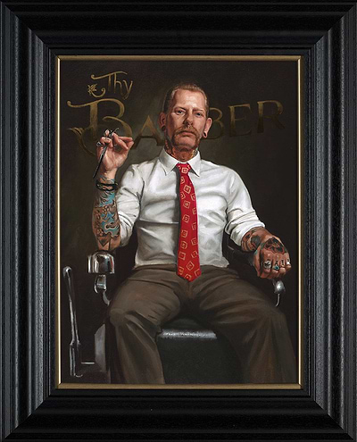 Trust Thy Barber (Framed)