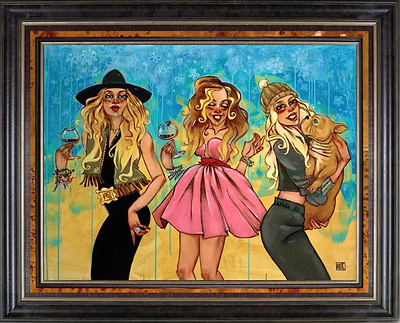 Summertime Girls (Framed)