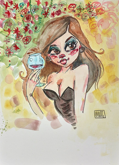 Girl in Dress Study II