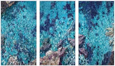 Into the Blue (Triptych)