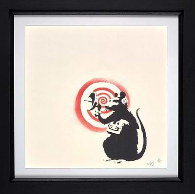 Radar Rat (Red) (Framed)